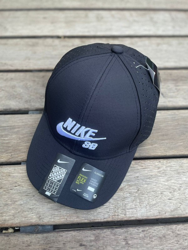 Nikee SB Black And White Logo Premium Unisex Cap
