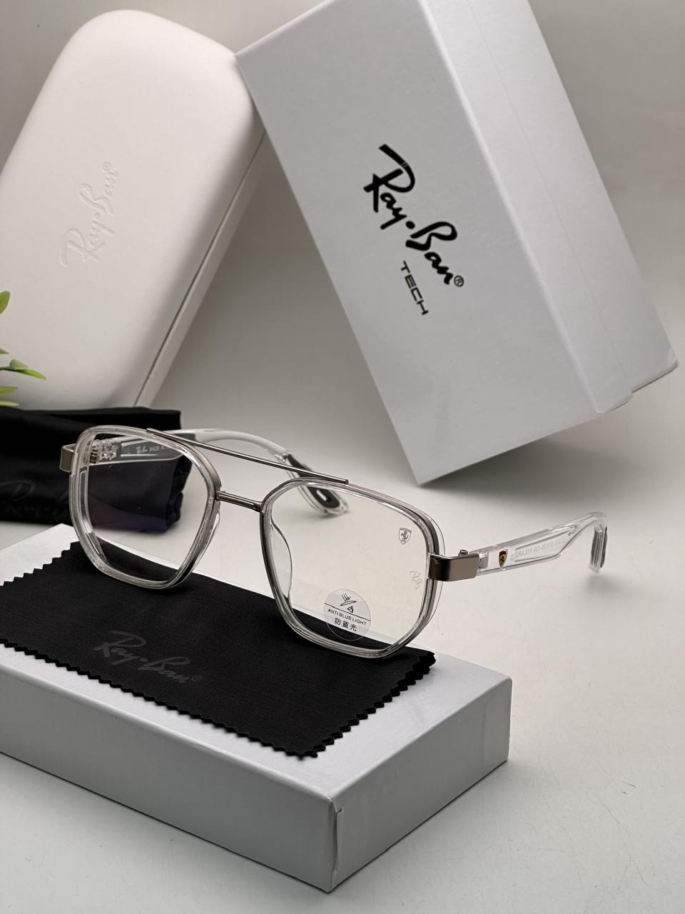 Ray Bans Transparent Unisex Sunglasses