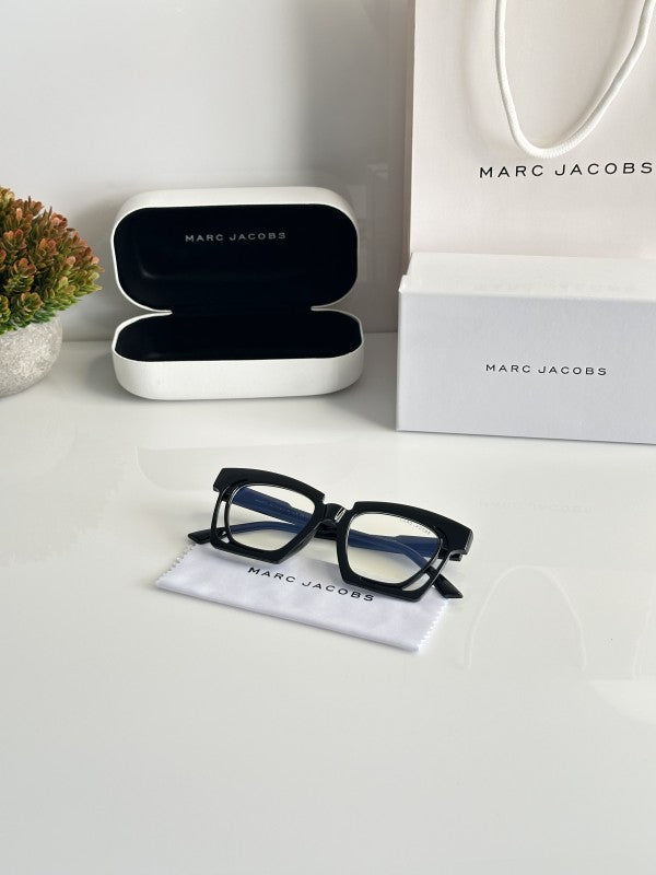 Marc Jacobss Transparent Rectangles Sunglasses